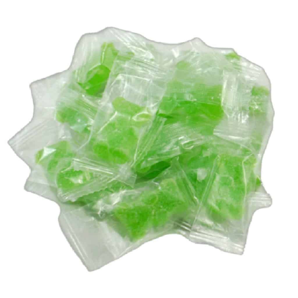 Individually Wrapped Green Gourmet Gummy Bears