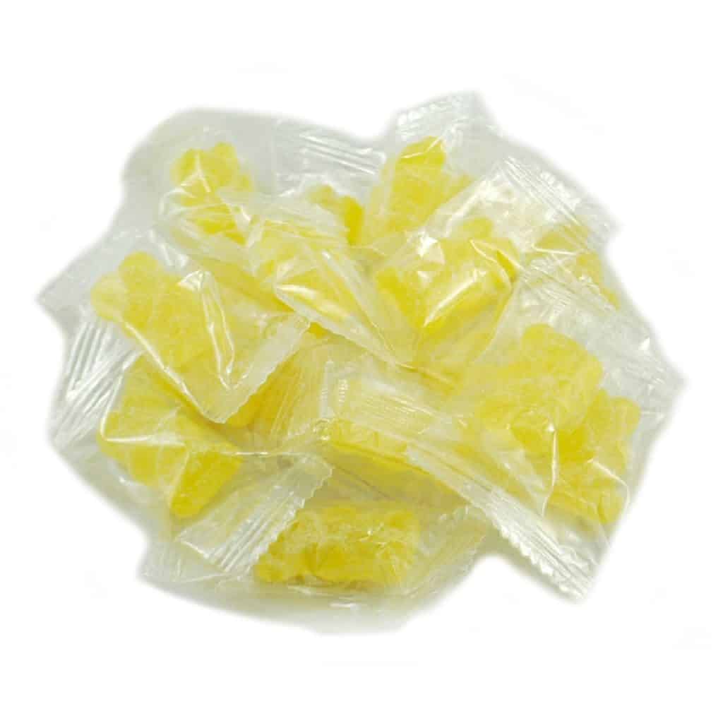 Individually Wrapped Yellow Gourmet Gummy Bears